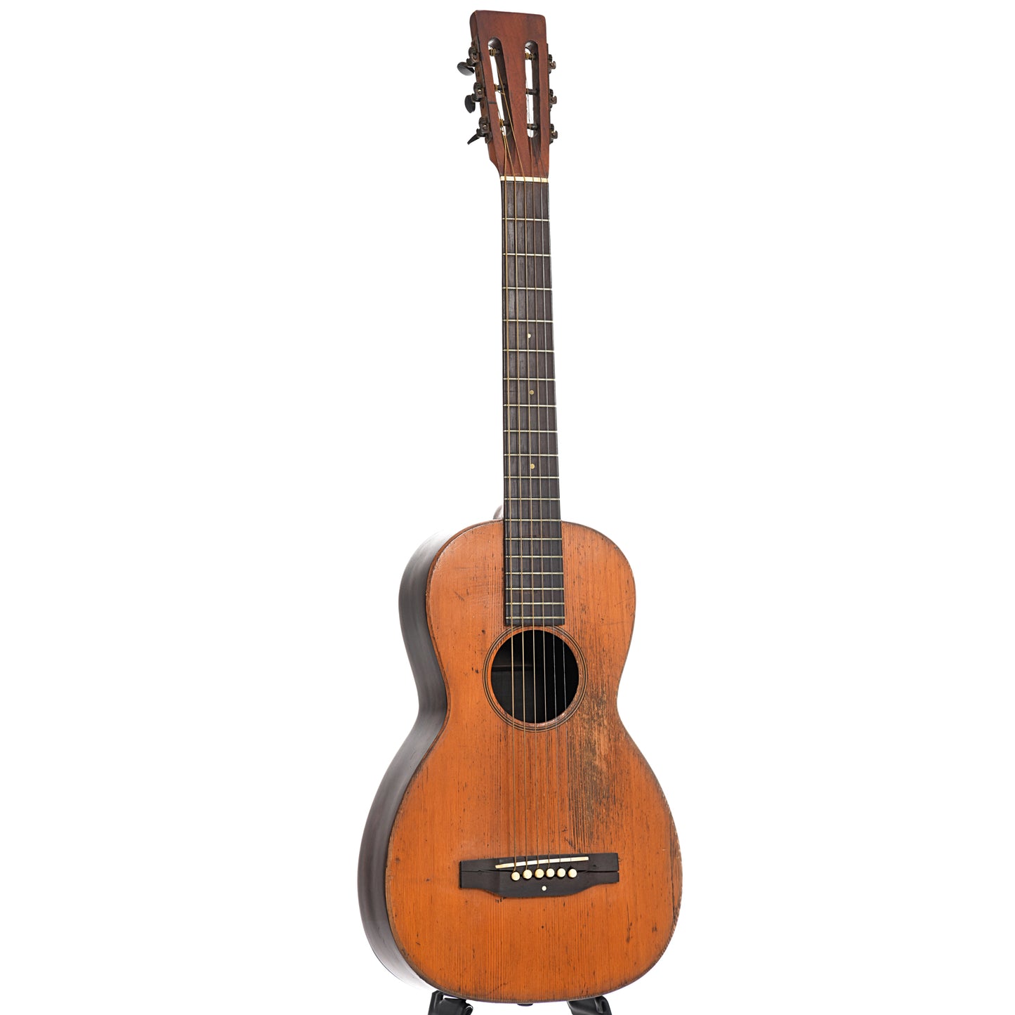 full front and side of Mighty Mite Acoustic Guitar