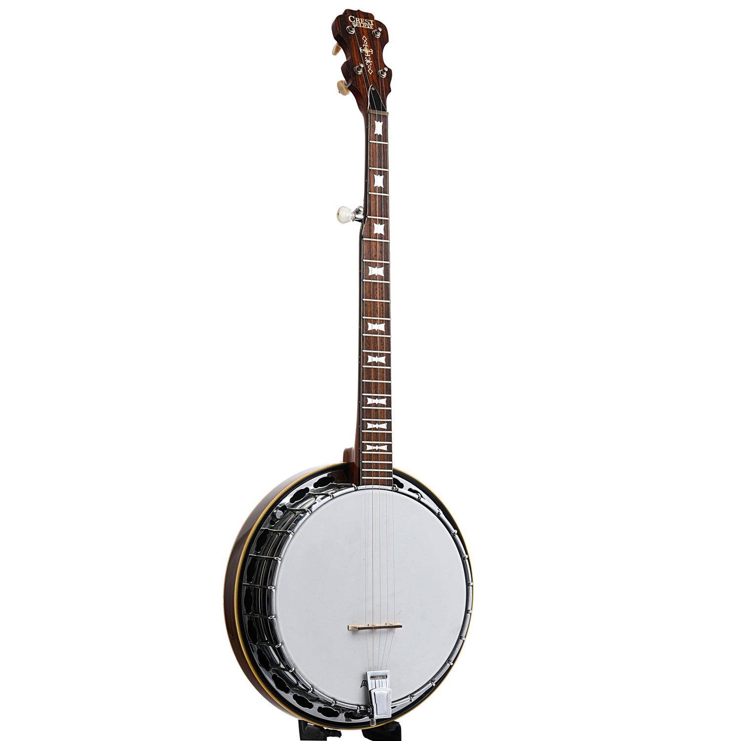 Image 2 of Crest Deluxe Banjo (1970s) - SKU# 70U-208437 : Product Type Resonator Back Banjos : Elderly Instruments