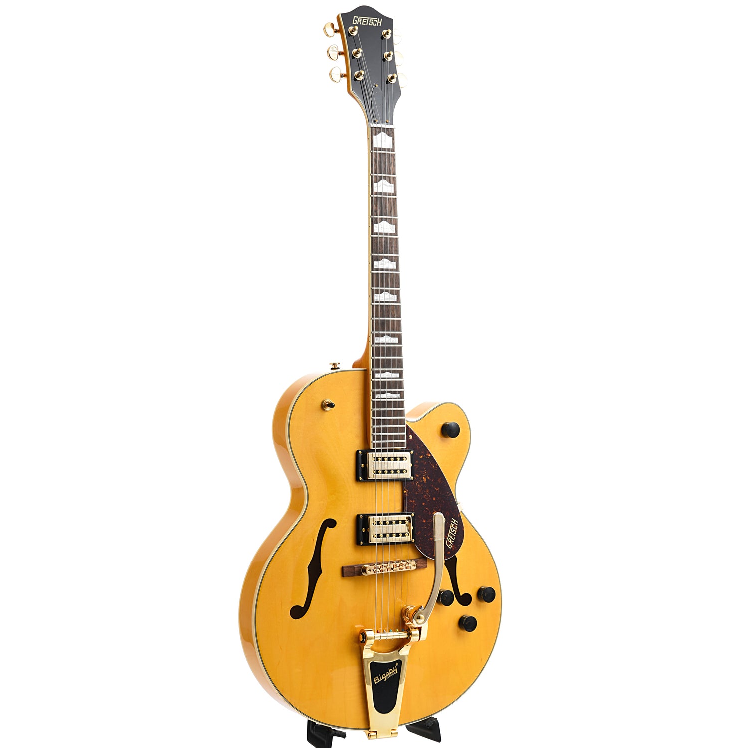 Image 2 of Gretsch G2410TG Streamliner Hollow Body Single Cut with Bigsby, Village Amber - SKU# G2410TGVA : Product Type Hollow Body Electric Guitars : Elderly Instruments
