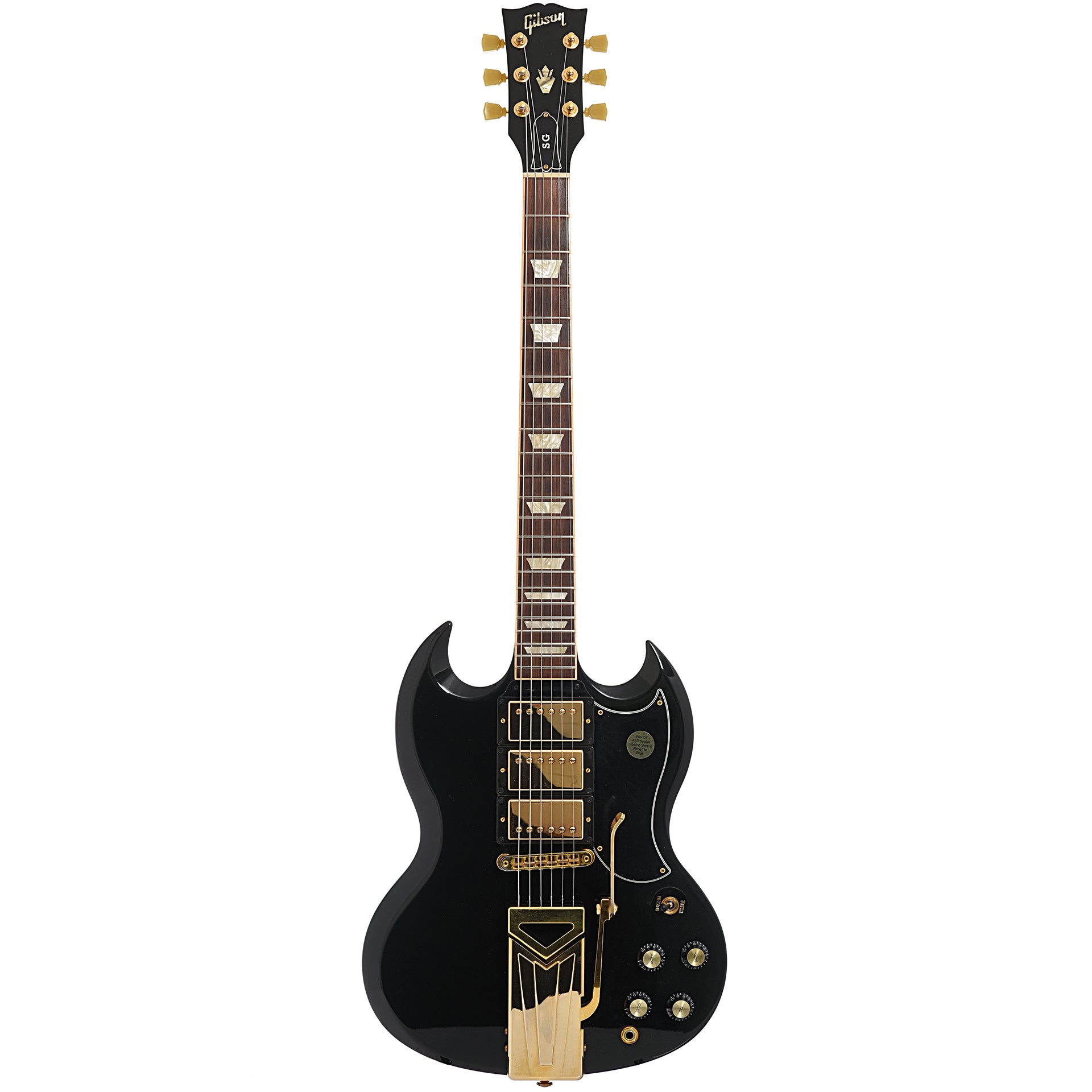 Full front of Gibson SG Custom