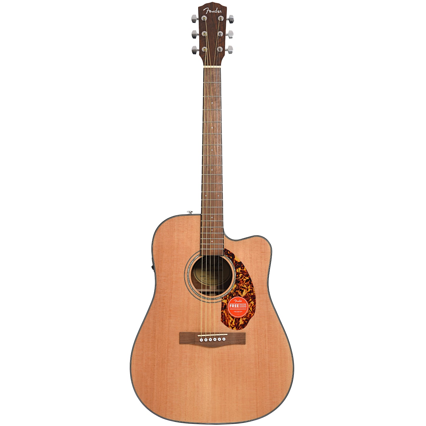 Full front of Fender CD-140SCE Acoustic Electric 