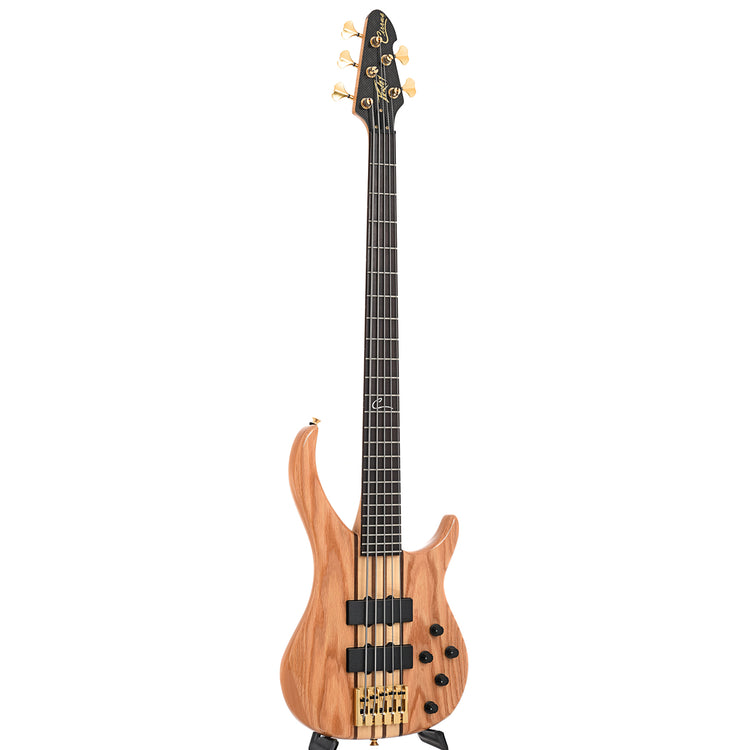 Full front and side of Peavey Cirrus 5-String Bass