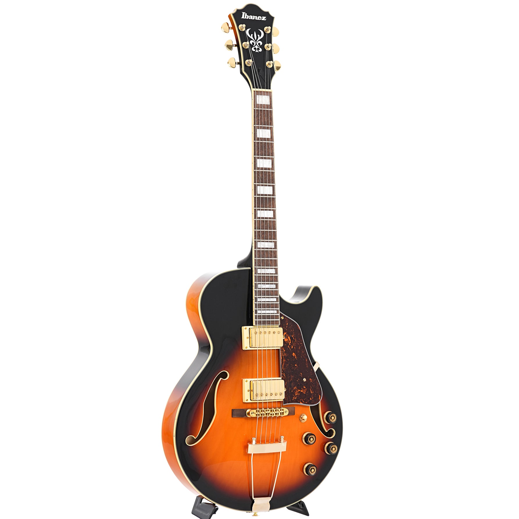 Ibanez AG75G Artcore Hollowbody Electric Guitar, Brown Sunburst