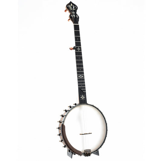 Image 1 of OME North Star Openback Banjo & Case, Curly Maple - SKU# NSTAR-CMPL : Product Type Open Back Banjos : Elderly Instruments