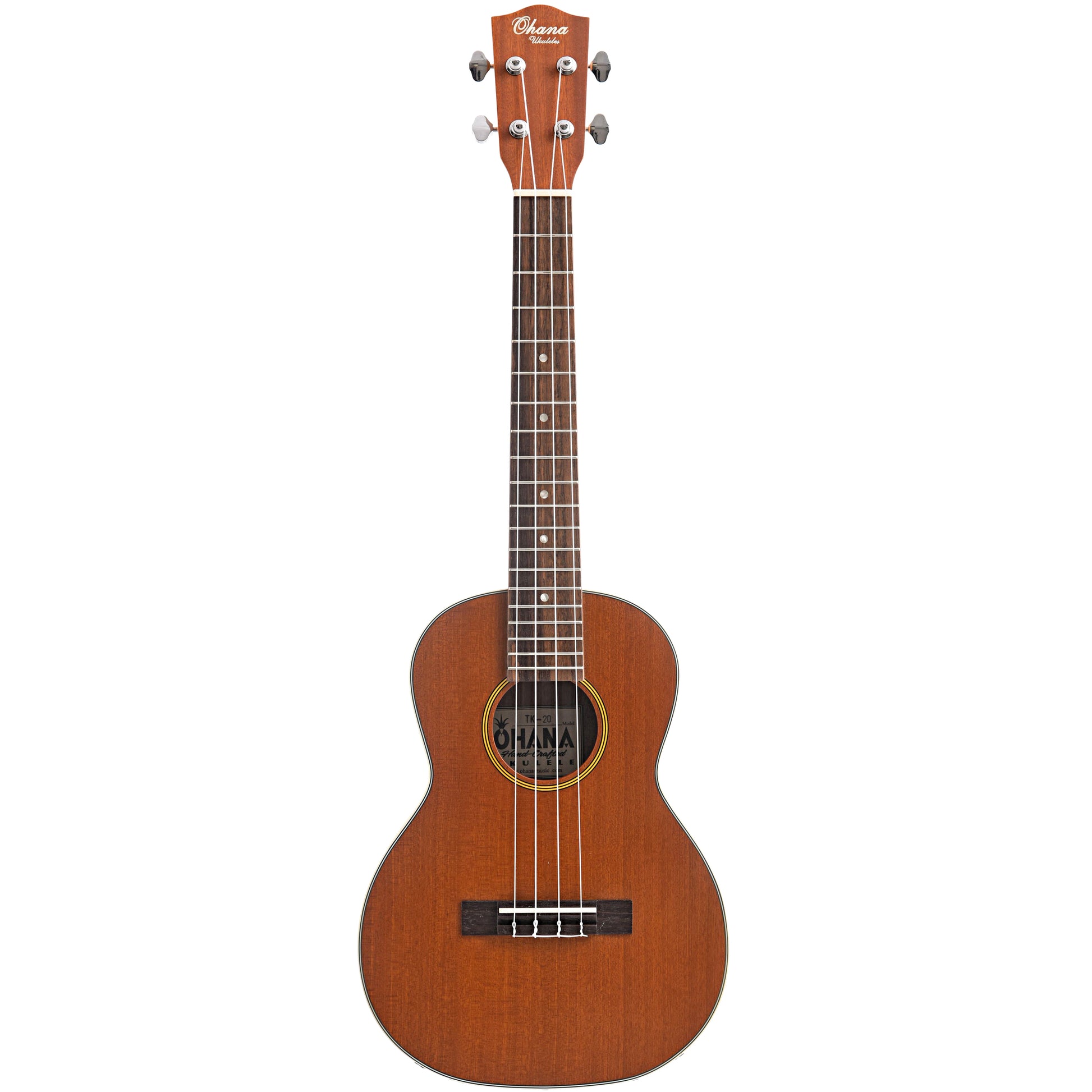 Full front of Ohana TK-20 Tenor Ukulele