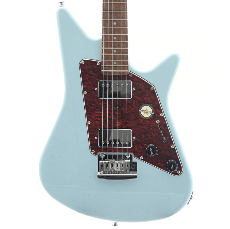 Front of Sterling by Music Man Albert Lee, Daphne Blue