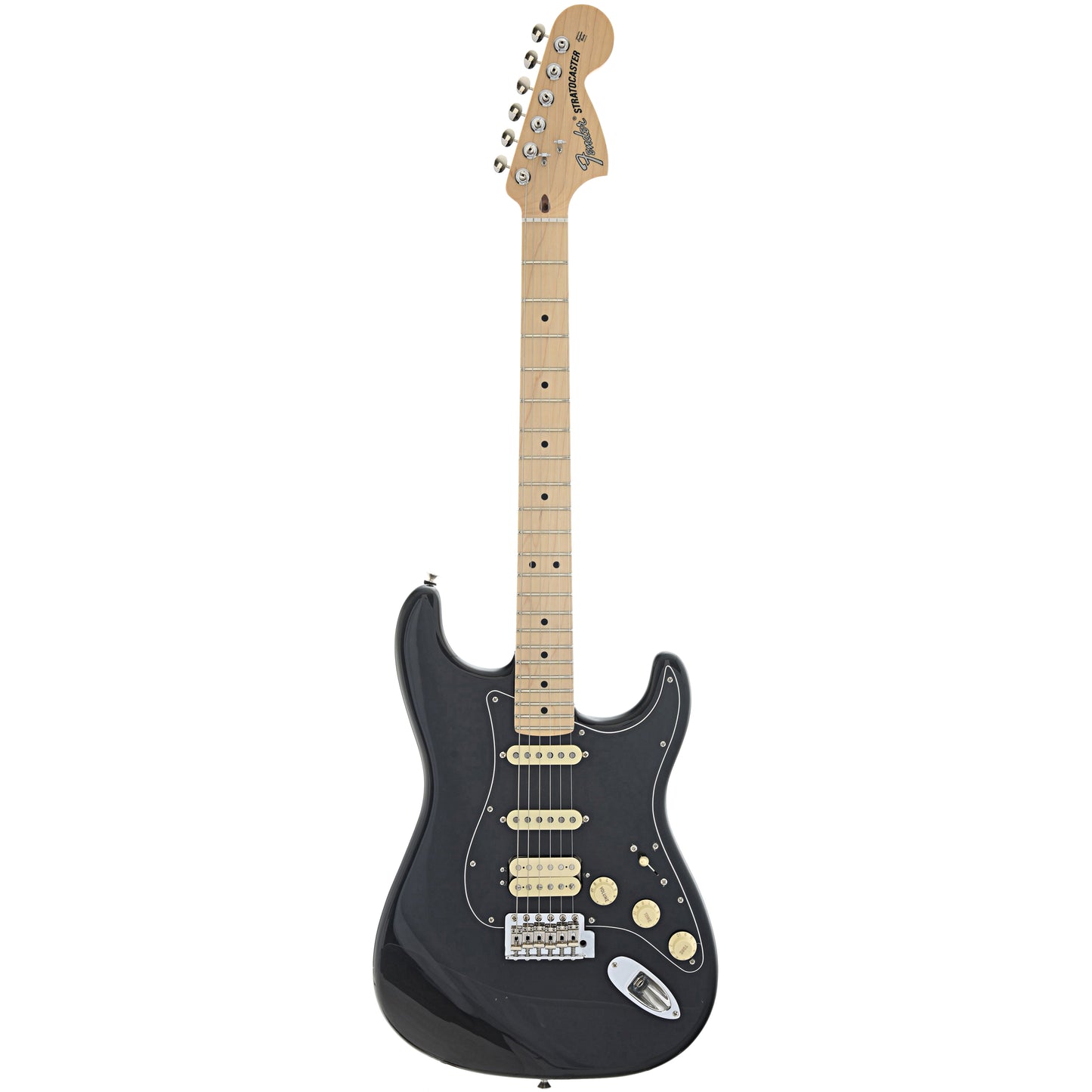 Full front of Fender American Performer Stratocaster HSS, Black