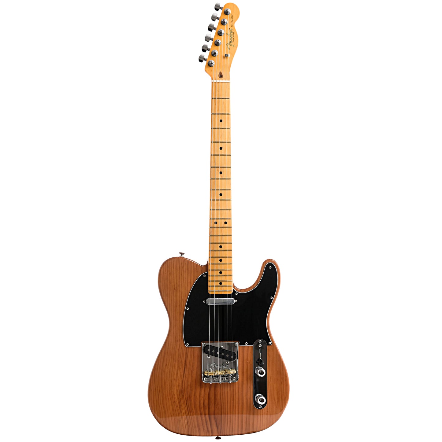 Full front of Fender American Professional II Telecaster, Roasted Pine