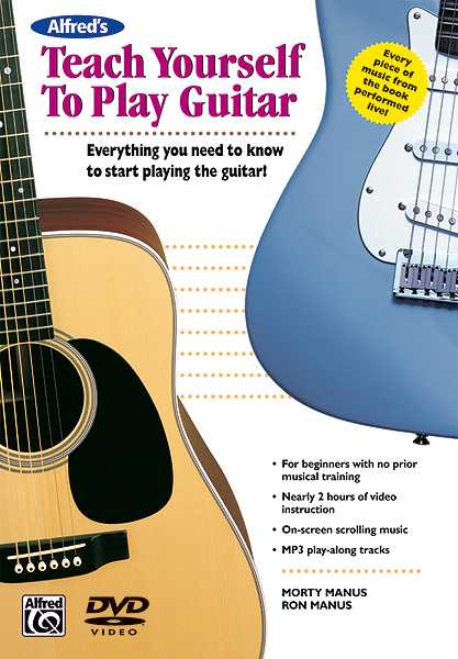 Image 1 of Alfred's Teach Yourself to Play Guitar - SKU# 20-DVD22624 : Product Type Media : Elderly Instruments