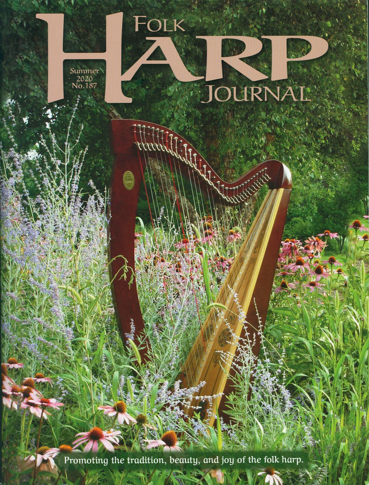 Image 1 of Folk Harp Journal - Summer 2020 Issue #187 - SKU# FHJ-202007 : Product Type Media : Elderly Instruments