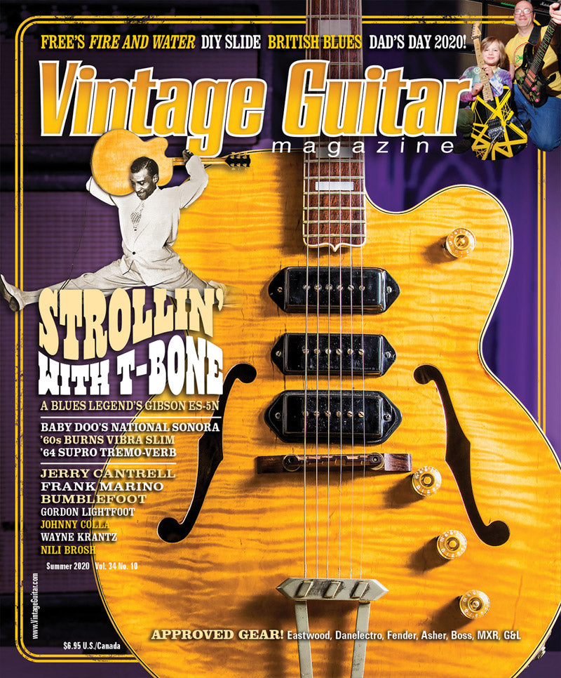 Image 1 of Vintage Guitar Magazine - Summer 2020 - SKU# VG-202007 : Product Type Media : Elderly Instruments