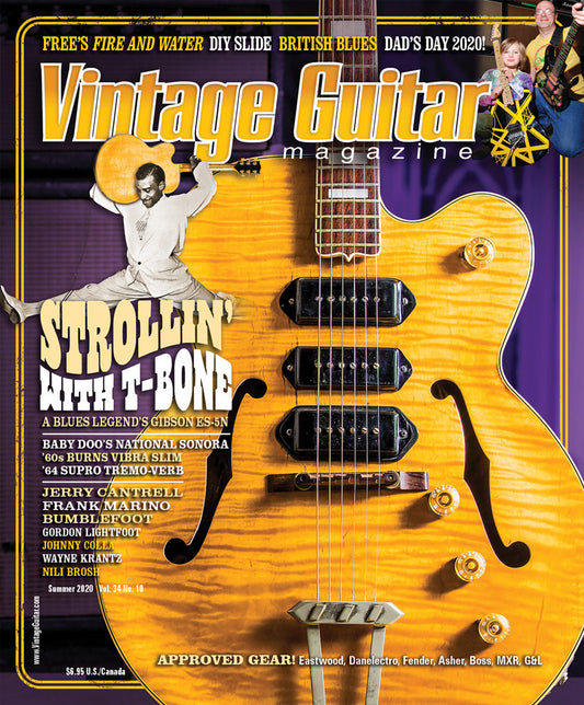 Image 1 of Vintage Guitar Magazine - Summer 2020 - SKU# VG-202007 : Product Type Media : Elderly Instruments