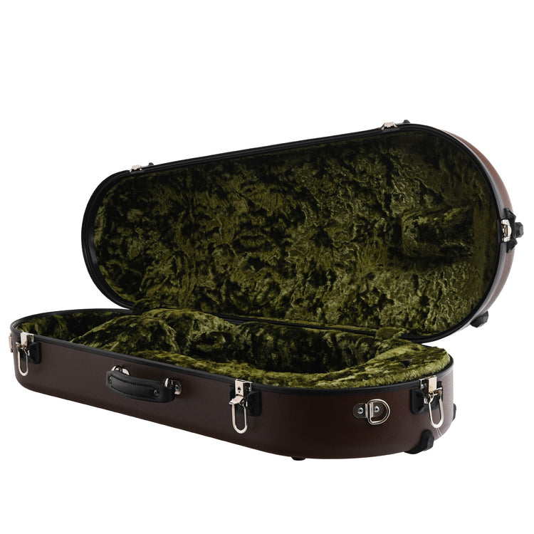 Full Inside and Side of Calton Mandolin Deluxe Case