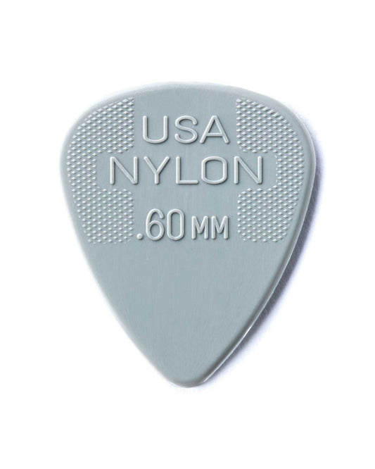 Front of  of Dunlop Nylon Standard .60MM Flatpick Player's Pack, 12 Picks