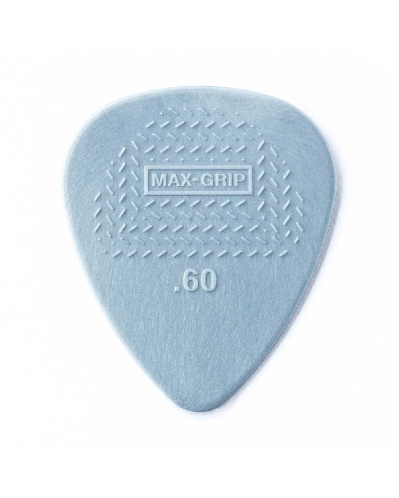 Image 1 of Dunlop Max-Grip Nylon Standard .60MM Picks, Player's Pack of 12 - SKU# PK4491-60 : Product Type Accessories & Parts : Elderly Instruments