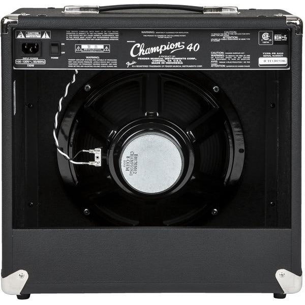 Image 2 of Fender Champion 40 Combo Amplifier - SKU# FCH40 : Product Type Amps & Amp Accessories : Elderly Instruments
