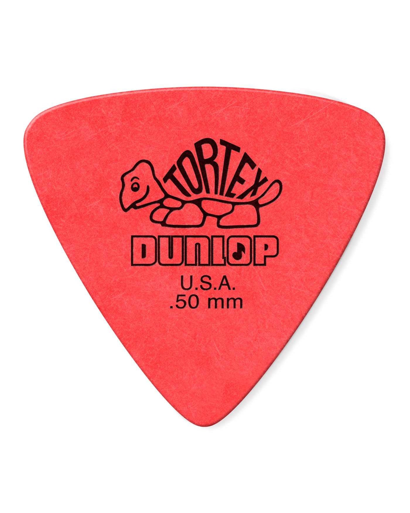 Image 1 of Dunlop Tortex Triangle .50MM Flatpick Player's Pack, 6 Picks - SKU# PK29P-50 : Product Type Accessories & Parts : Elderly Instruments