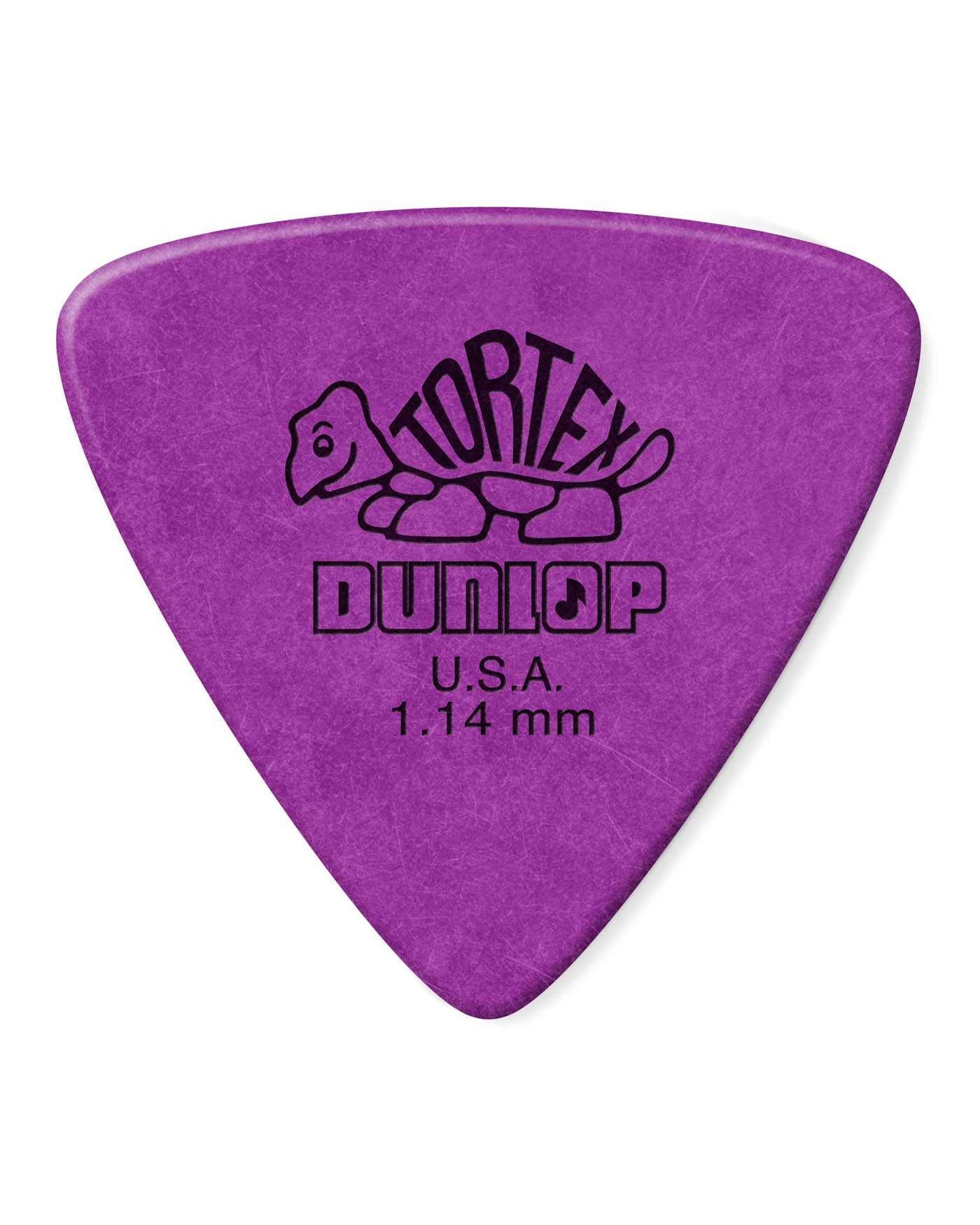 Image 1 of Dunlop Tortex Triangle 1.14MM Flatpick Player's Pack, 6 Picks - SKU# PK29P-114 : Product Type Accessories & Parts : Elderly Instruments