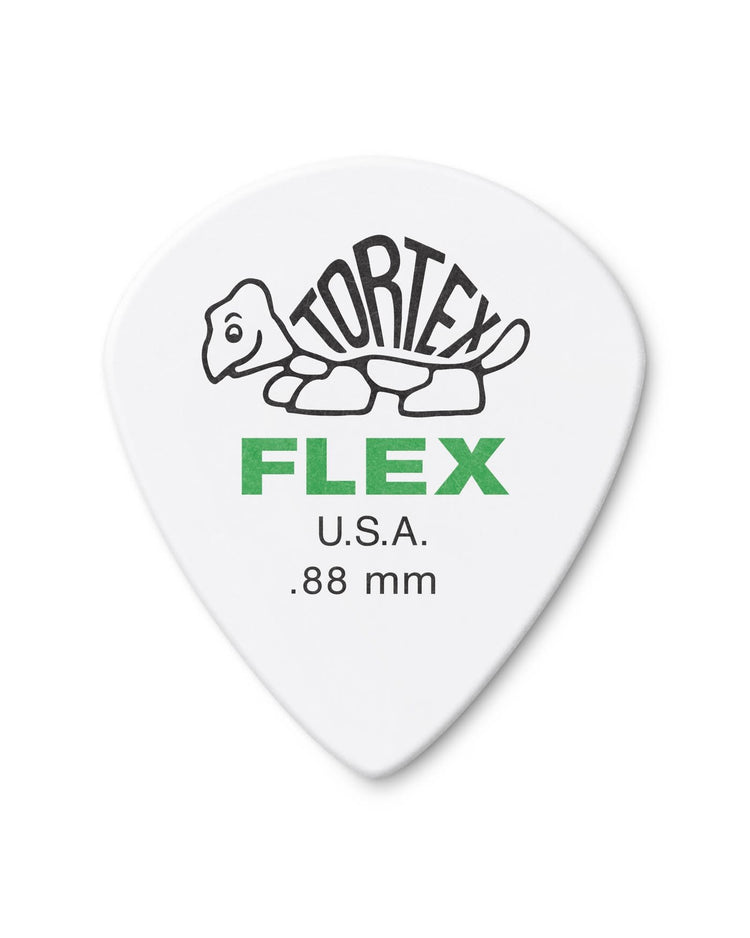 Image 1 of Dunlop Tortex Flex Jazz III .88MM Flatpick Player's Pack, 12 Picks - SKU# PK468P-88 : Product Type Accessories & Parts : Elderly Instruments