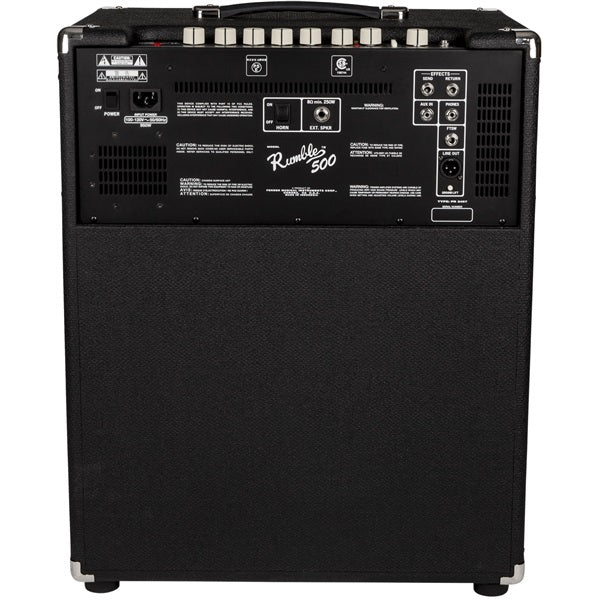 Image 5 of FENDER RUMBLE 500 BASS COMBO AMPLIFIER - SKU# R500 : Product Type Amps & Amp Accessories : Elderly Instruments