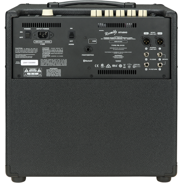 Image 2 of Fender Rumble Studio 40 Bass Amplifier - SKU# FRS40 : Product Type Amps & Amp Accessories : Elderly Instruments