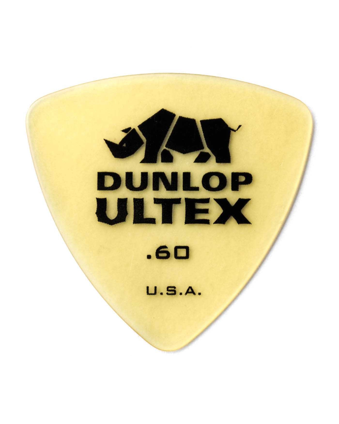 Image 1 of Dunlop Ultex Triangle .60MM Flatpick Player's Pack, 6 Picks - SKU# PK426P-60 : Product Type Accessories & Parts : Elderly Instruments