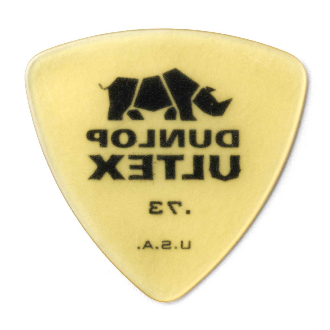 Image 2 of Dunlop Ultex Triangle .73MM Flatpick Player's Pack, 6 Picks - SKU# PK426P-73 : Product Type Accessories & Parts : Elderly Instruments