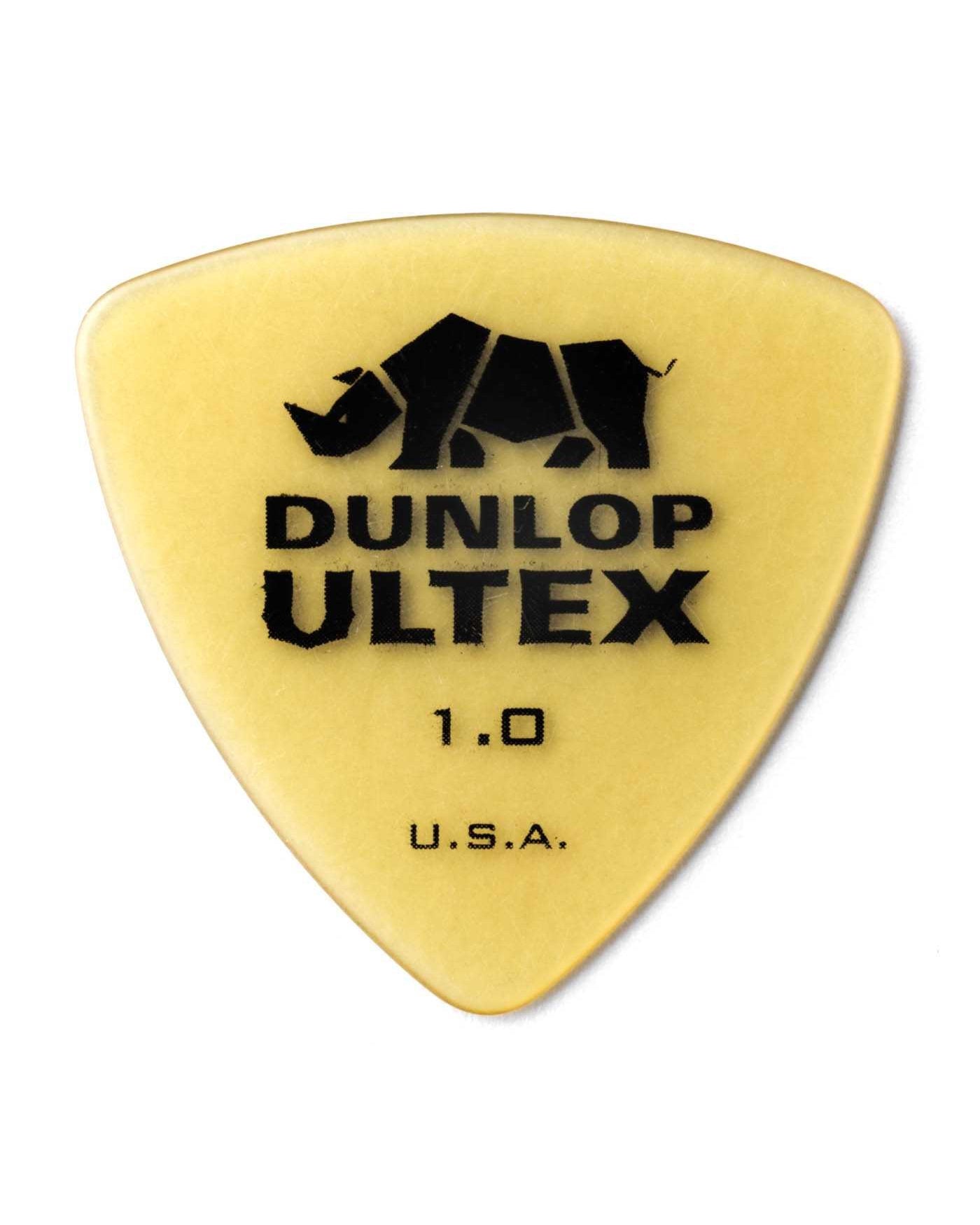 Image 1 of Dunlop Ultex Triangle 1.00MM Flatpick Player's Pack, 6 Picks - SKU# PK426P-100 : Product Type Accessories & Parts : Elderly Instruments