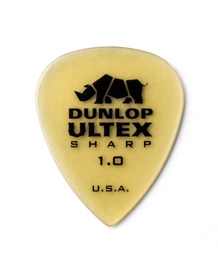 Image 1 of Dunlop Ultex Sharp 1.00MM Flatpick Player's Pack, 6 Picks - SKU# PK433P-100 : Product Type Accessories & Parts : Elderly Instruments