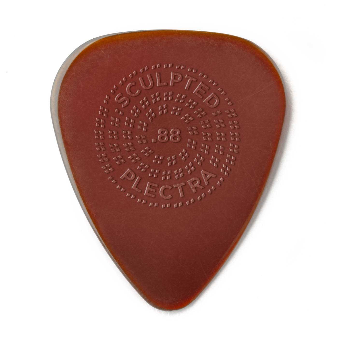 Image 2 of Dunlop Primetone Sculpted Plectra, Ultex Standard with Grip, 0.88MM Thick, Three Pack - SKU# PK510-088 : Product Type Accessories & Parts : Elderly Instruments