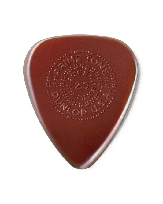 Image 1 of Dunlop Primetone Sculpted Plectra, Ultex Standard with Grip, 2.00MM Thick, Three Pack - SKU# PK510-200 : Product Type Accessories & Parts : Elderly Instruments