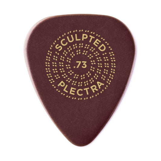 Image 2 of Dunlop Primetone Sculpted Plectra, Ultex Standard, 0.73MM Thick, Three Pack - SKU# PK511-073 : Product Type Accessories & Parts : Elderly Instruments