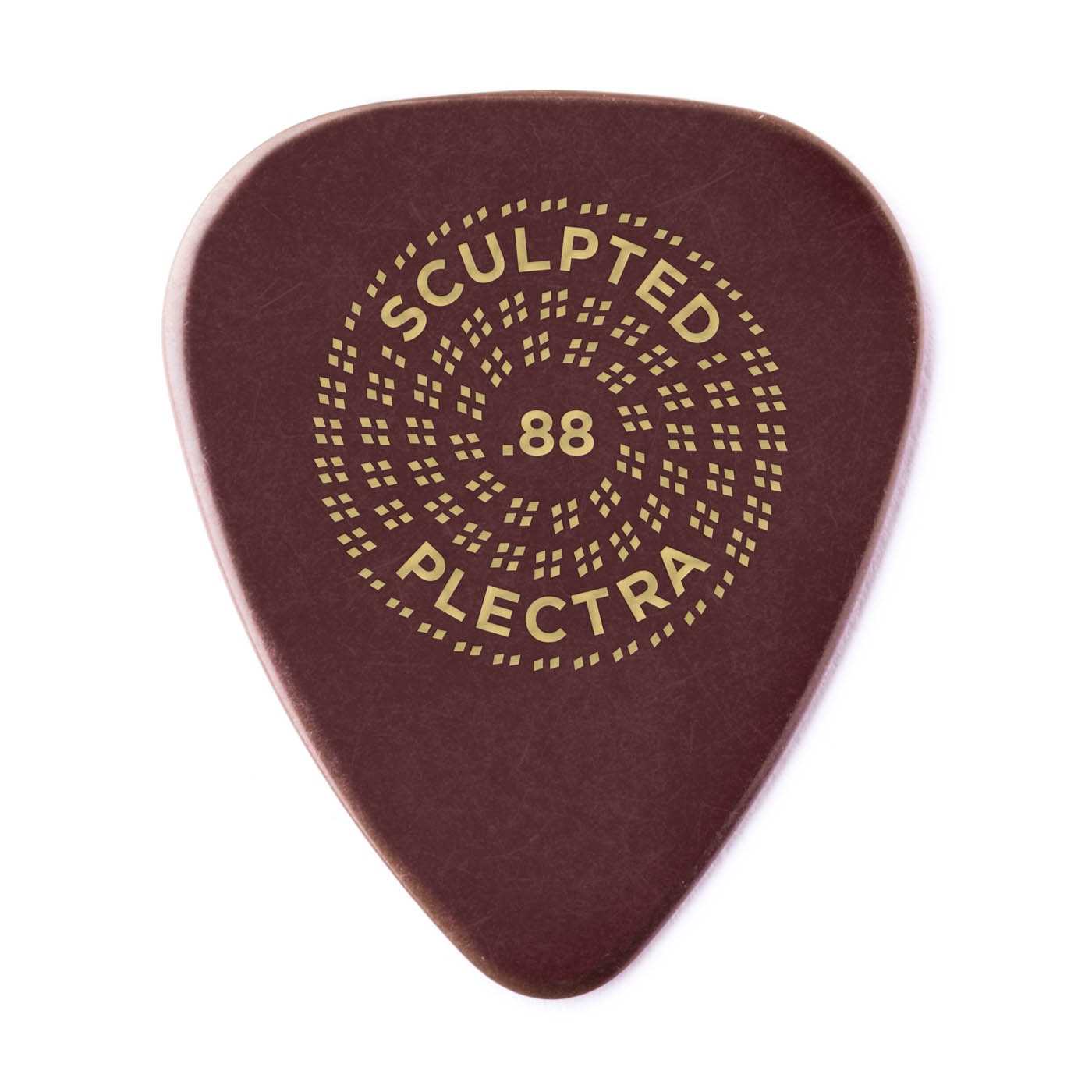 Image 2 of Dunlop Primetone Sculpted Plectra, Ultex Standard, 0.88MM Thick, Three Pack - SKU# PK511-088 : Product Type Accessories & Parts : Elderly Instruments