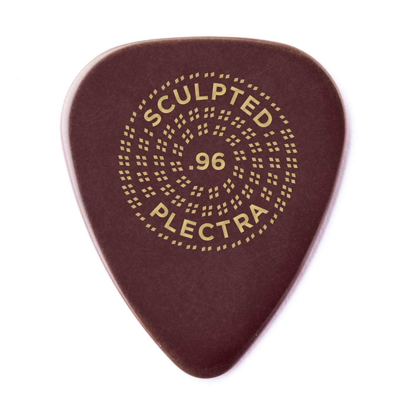 Image 2 of Dunlop Primetone Sculpted Plectra, Ultex Standard, 0.96MM Thick, Three Pack - SKU# PK511-096 : Product Type Accessories & Parts : Elderly Instruments