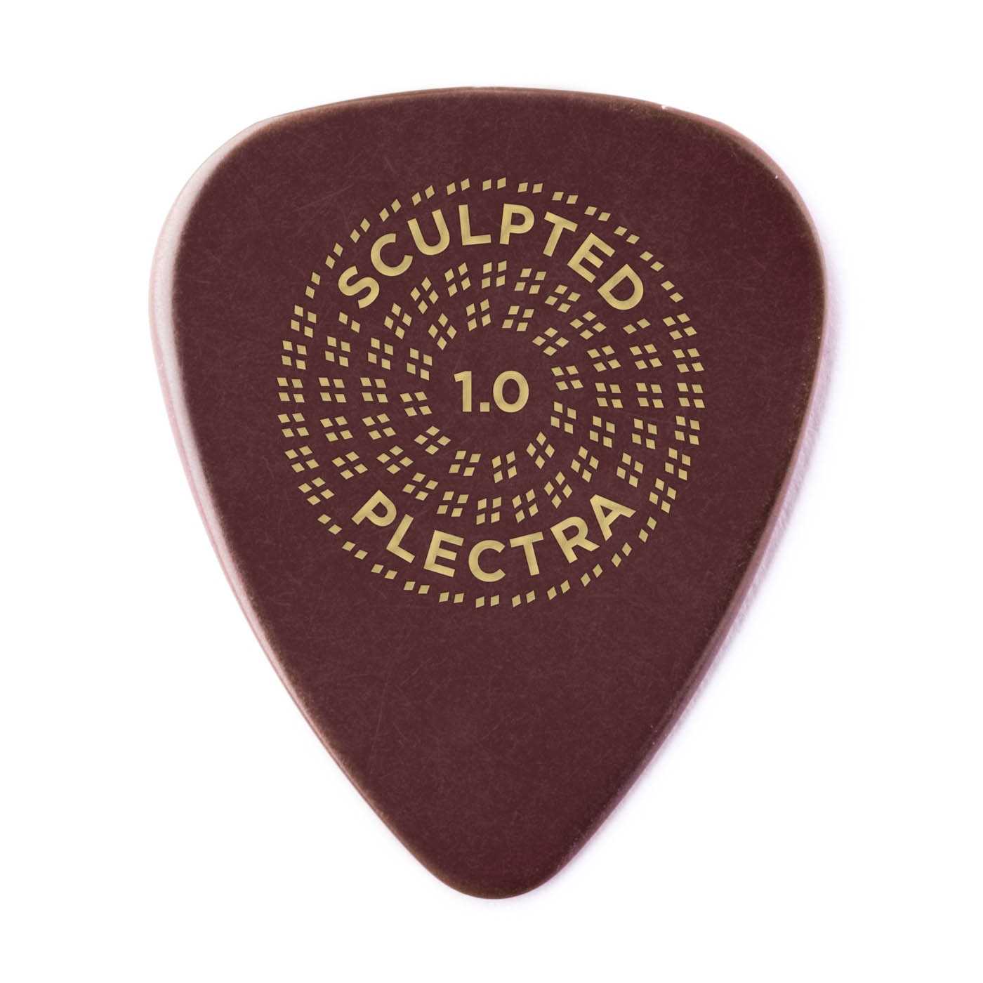 Image 2 of Dunlop Primetone Sculpted Plectra, Ultex Standard, 1.00MM Thick, Three Pack - SKU# PK511-100 : Product Type Accessories & Parts : Elderly Instruments