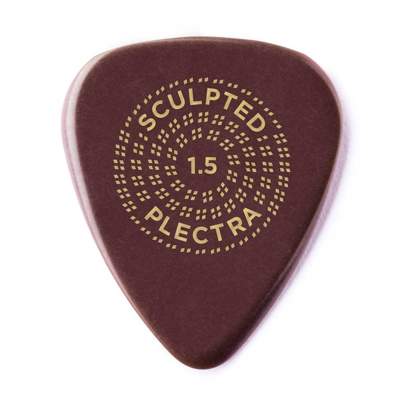 Image 2 of Dunlop Primetone Sculpted Plectra, Ultex Standard, 1.50MM Thick, Three Pack - SKU# PK511-150 : Product Type Accessories & Parts : Elderly Instruments