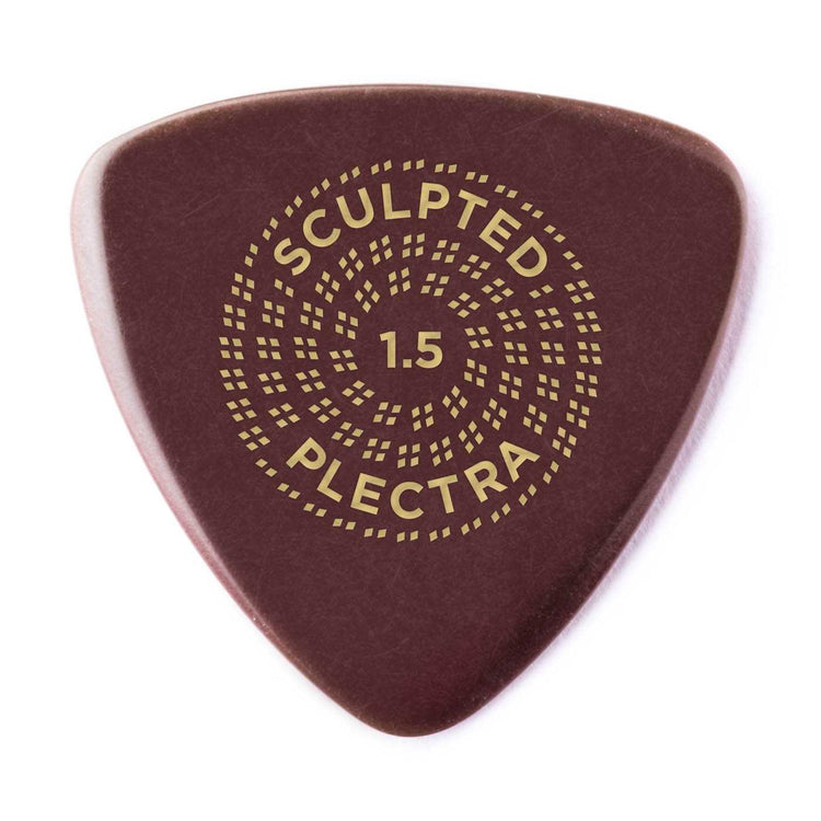 Image 2 of Dunlop Primetone Sculpted Plectra, Ultex Small Triangle, 1.50MM Thick, Three Pack - SKU# PK517-150 : Product Type Accessories & Parts : Elderly Instruments