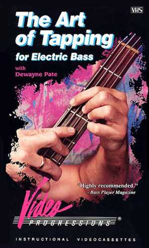 Image 1 of The Art of Tapping for Electric Bass - SKU# 284-D6 : Product Type Media : Elderly Instruments