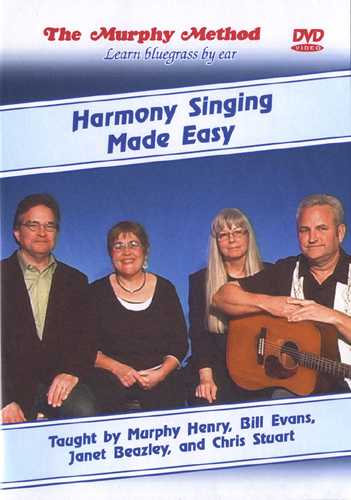 Image 1 of DVD - Harmony Singing Made Easy - SKU# 285-DVD168 : Product Type Media : Elderly Instruments