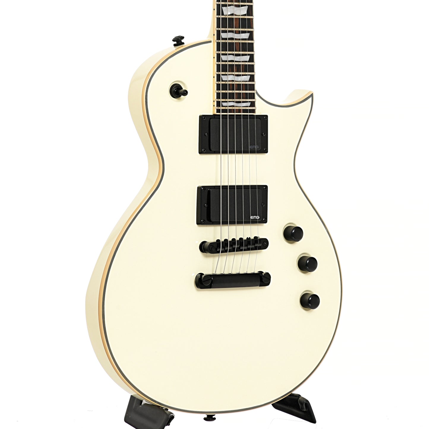 Image 3 of ESP LTD EC-401 Electric Guitar, Olympic White- SKU# EC401-OW : Product Type Solid Body Electric Guitars : Elderly Instruments