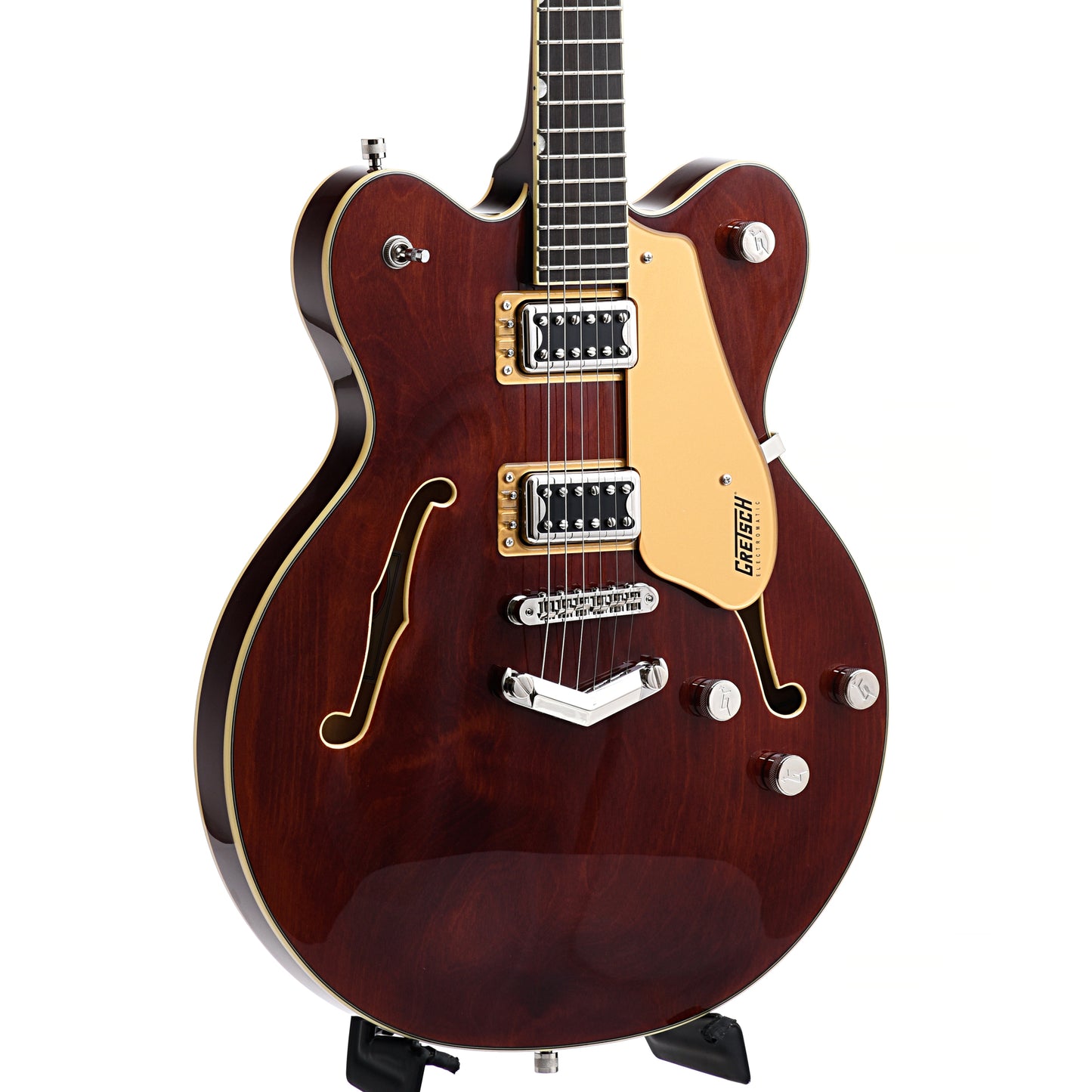 Image 3 of Gretsch G5622 Electromatic Center Block Double Cut with V-Stoptail, Aged Walnut - SKU# G5622-AW : Product Type Hollow Body Electric Guitars : Elderly Instruments