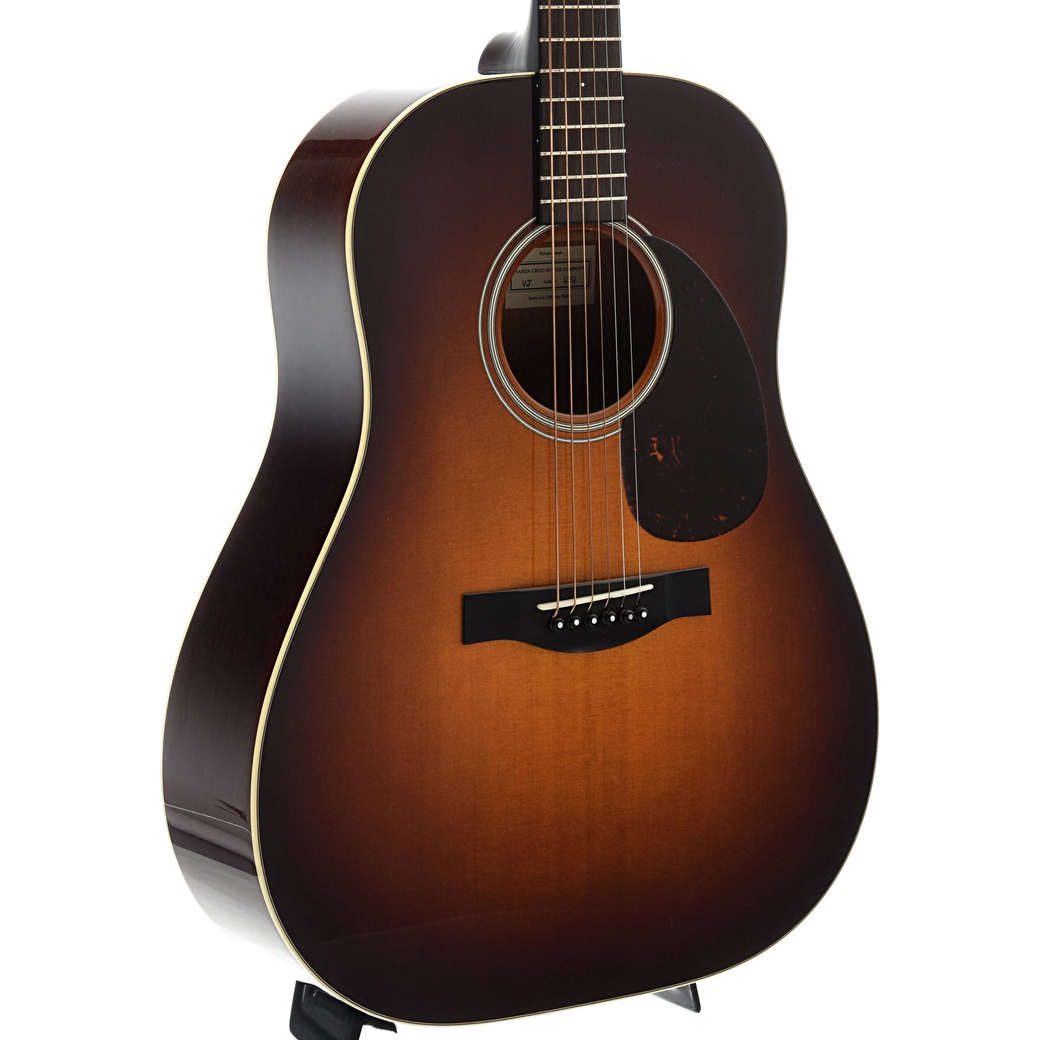 Image 2 of Santa Cruz VJ & Case - SKU# SCVJ-SB : Product Type Flat-top Guitars : Elderly Instruments