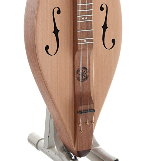 Image 2 of Folk Roots Mahogany & Cedar 4-string Dulcimer & Gigbag - SKU# FRD100F4 : Product Type Dulcimers : Elderly Instruments