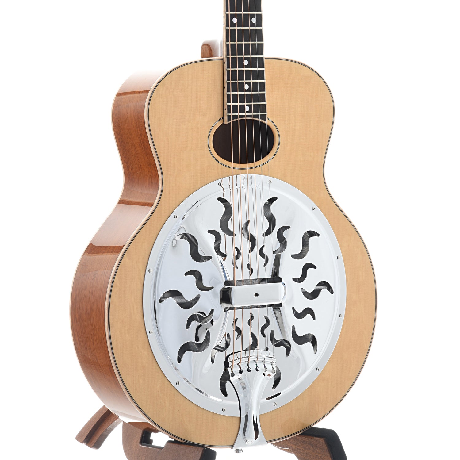 Image 4 of Beard Odyssey A-Model Mahogany & Case, Natural Finish - SKU# ODY3A : Product Type Resonator & Hawaiian Guitars : Elderly Instruments