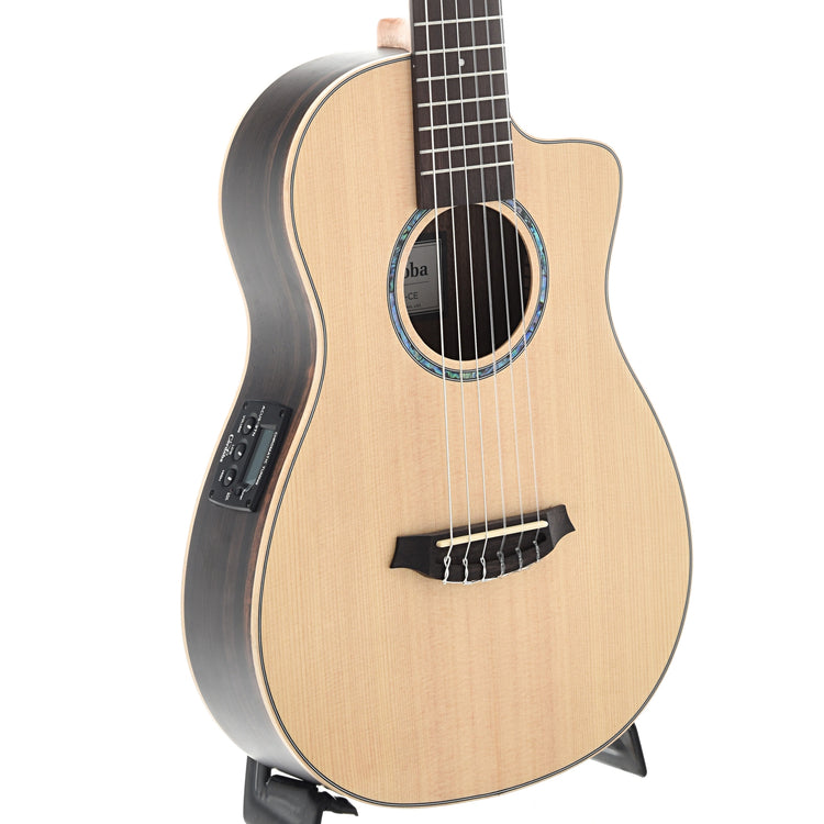 Image 1 of Cordoba Mini II EB-CE Travel-Sized Guitar- SKU# MINI2EBCE : Product Type Classical & Flamenco Guitars : Elderly Instruments