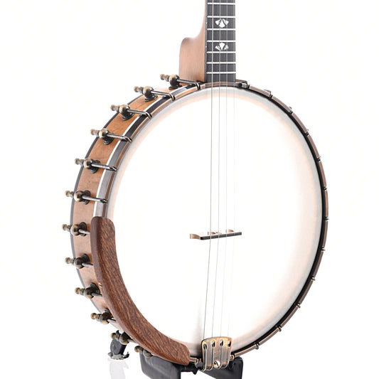 Image 2 of Ome Celtic 12" Tenor Banjo & Gigbag, Curly Maple - SKU# CELTEN19-CMPL12 : Product Type Tenor & Plectrum Banjos : Elderly Instruments