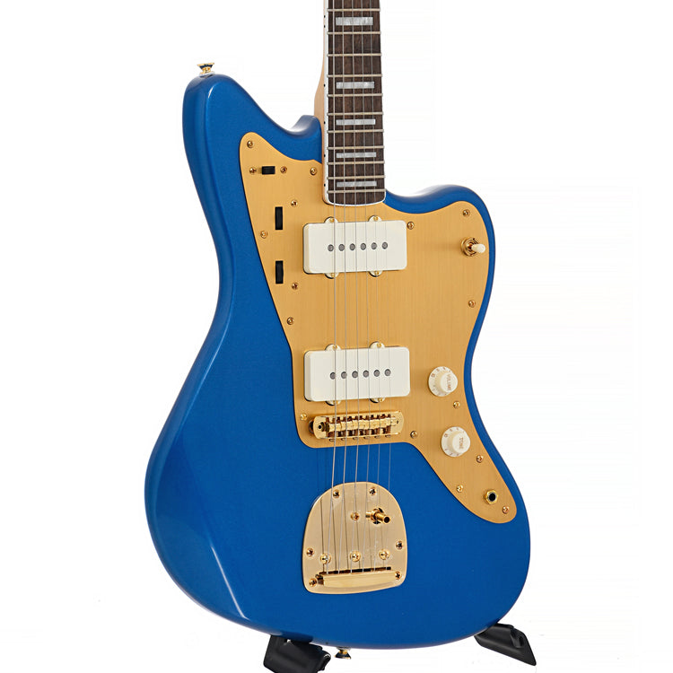 Squier 40th Anniversary Jazzmaster, Gold Edition, Lake Placid Blue