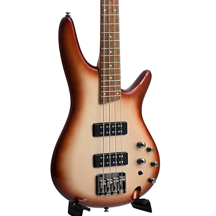 Image 3 of Ibanez SR300E 4-String Bass, Charred Champagne Burst - SKU# SR300E-CCB : Product Type Solid Body Bass Guitars : Elderly Instruments