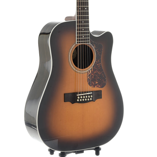 Image 1 of Guild Archback D-2612CE Deluxe 12-String Guitar, Antique Sunburst Finish- SKU# GWD2612CE : Product Type 12-String Guitars : Elderly Instruments