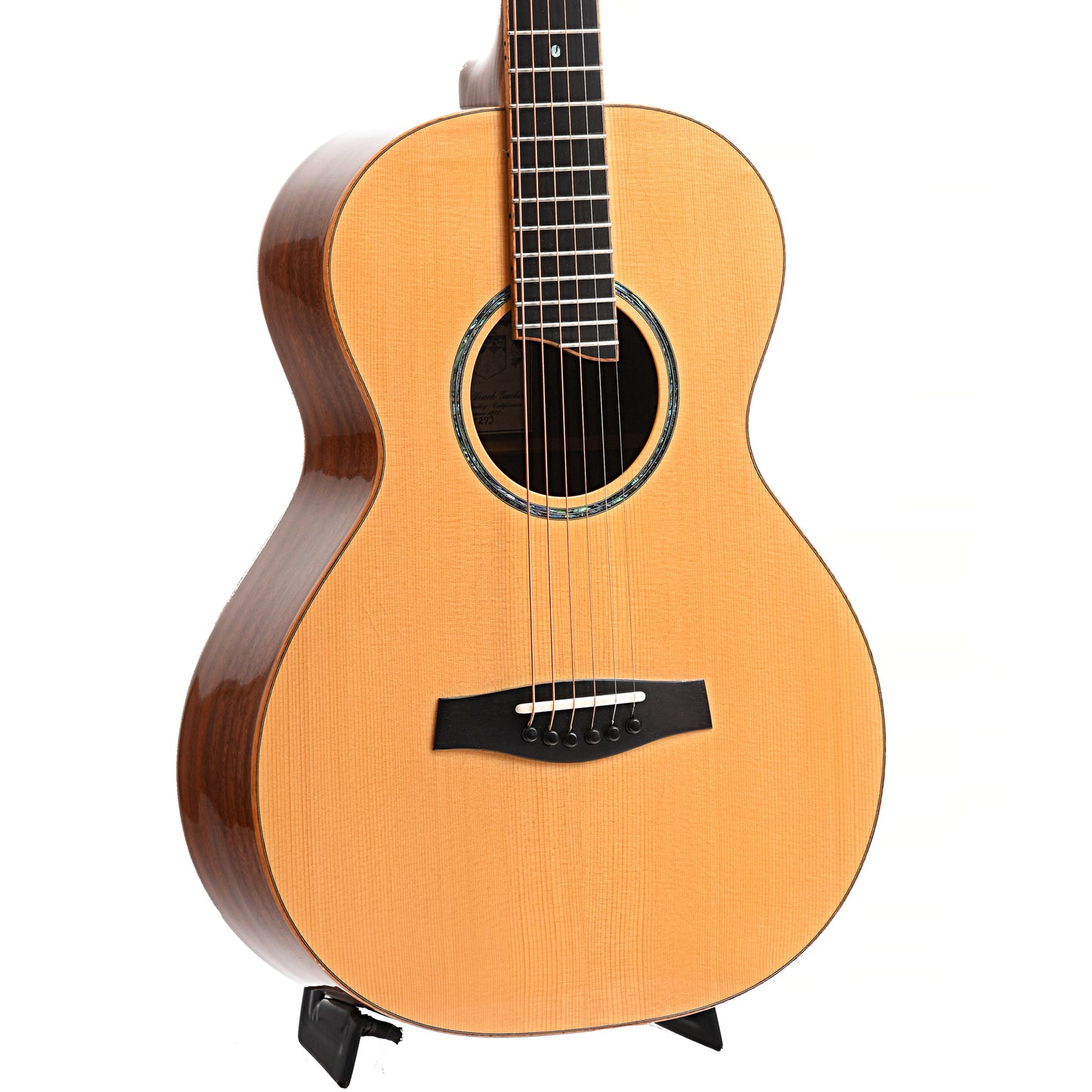 Image 4 of H.G. Leach "Kirby" Model (c.2002) - SKU# 20U-208177 : Product Type Flat-top Guitars : Elderly Instruments